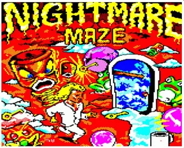 Nightmare Maze (1985)(Blue Ribbon) screen shot title